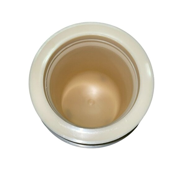 Vintage 1971 Thermos 10 oz Food Jar Used Orange Brown - Picture 6 of 16